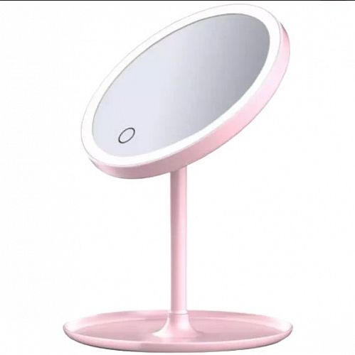 Зеркало косметическое DOCO Daylight Small Pink Mirror Pro (HZJ001) (Розовый) — фото